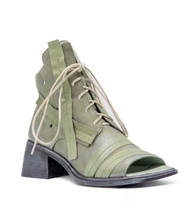 Papucei Dames Sandalen op hak in Groen online kopen