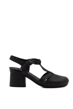 Art dames sandalen rubberzolen zwart