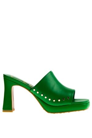Cuple Cuple Heels Green for Woman