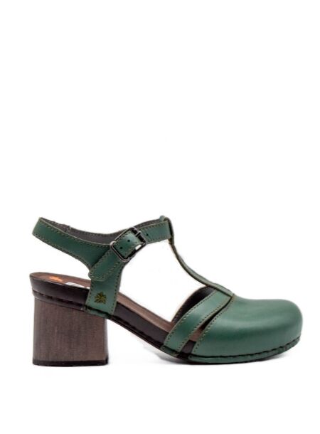 Art Dames sandalen op hak groen