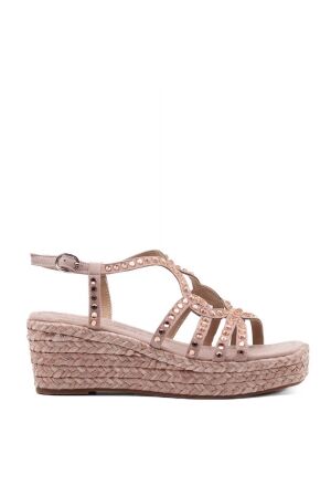 alma en pena dames sandalen plateauzolen roze
