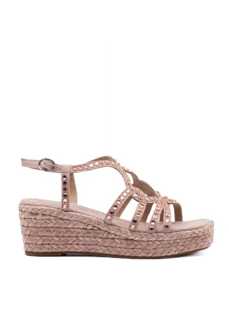 Alma en pena Dames sandalen plateauzolen roze