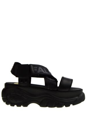 buffalo Buffalo Platform Sandals Black for Woman