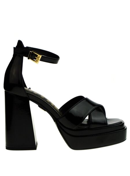 Buffalo Buffalo Platform Sandals Black for Woman 
