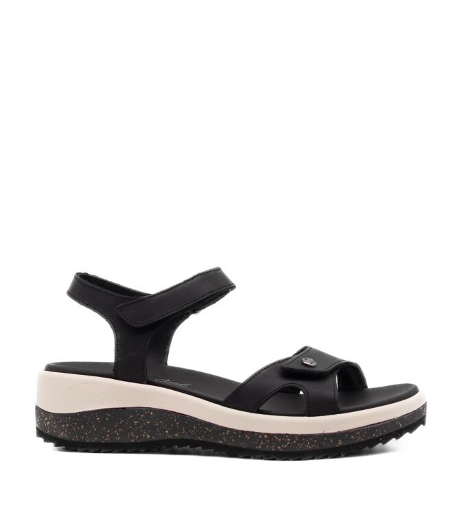 Panama Jack Dames Platform Sandalen in Zwart online kopen 