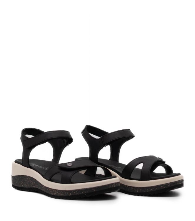 Panama Jack Dames Platform Sandalen in Zwart online kopen 