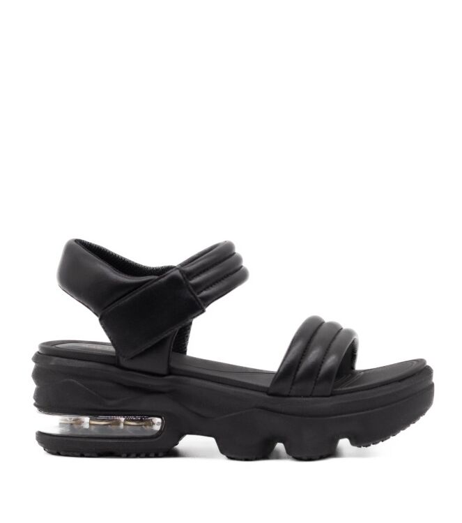 All Black Dames Platform Sandalen in Zwart online kopen 