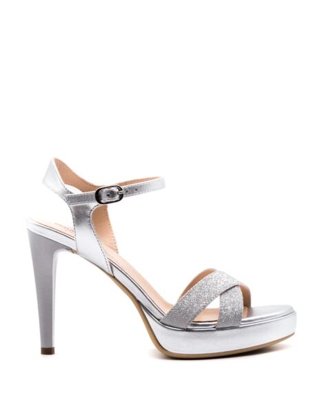 Nerogiardini Nero Giardini Platform Sandals Silver for Women