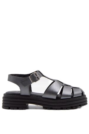 KMB Shoes dames sandalen antracite