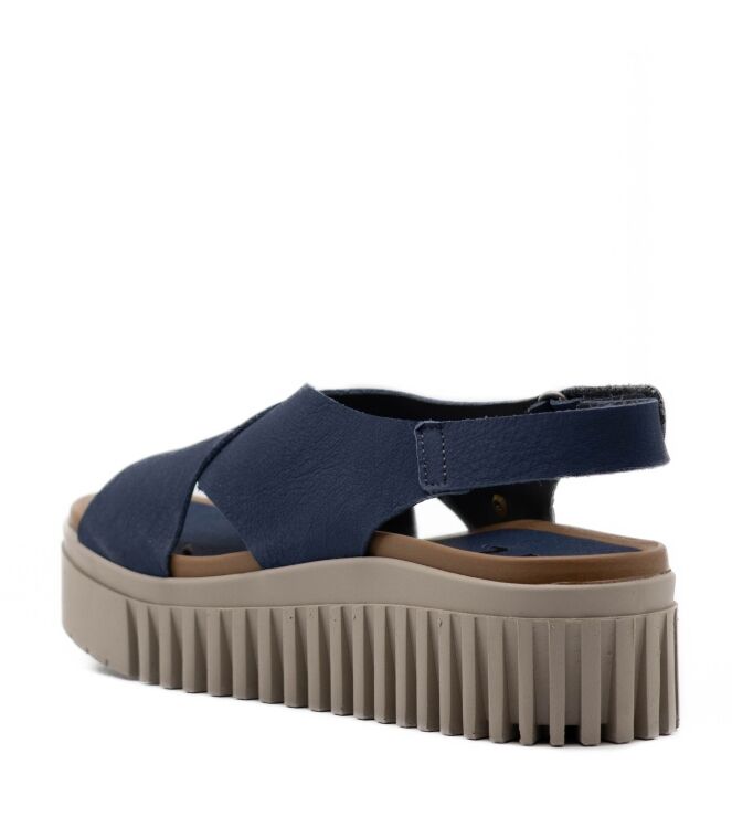 The Art Dames Platform Sandalen in Blauw online kopen 