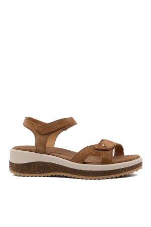 Panama Jack dames sandalen plateauzolen brui