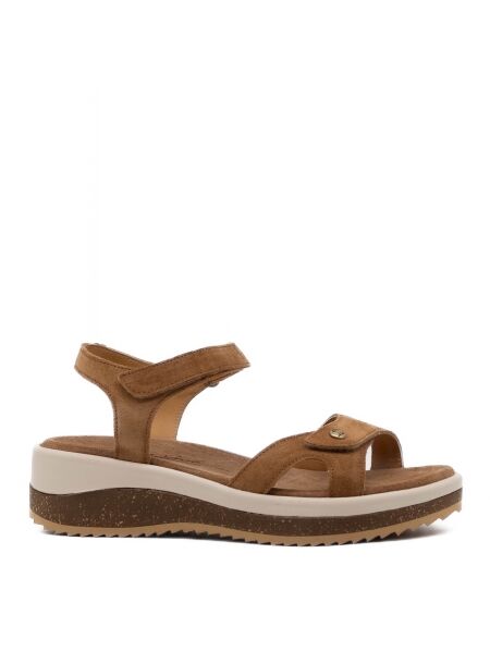 Panama jack Dames sandalen plateauzolen brui