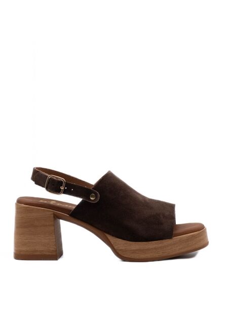 Btmr Dames sandalen plateauzolen bru