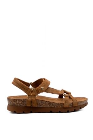 panama jack dames sandalen plateau naturel