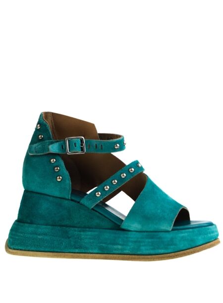 As98 AS98 Platform Sandals Green for Woman 