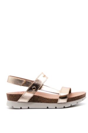 panama jack Panama Jack Wedge Sandals Gold for Women