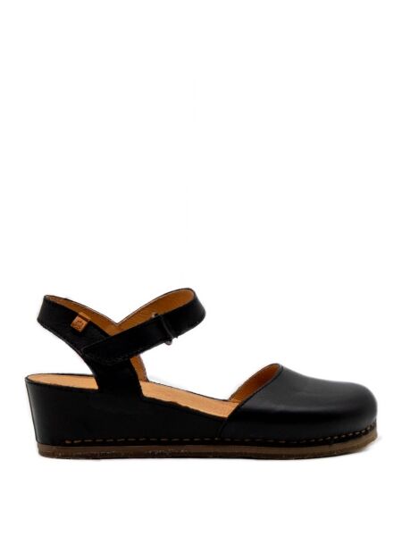 El naturalista  Dames sandalen sleehak zwart