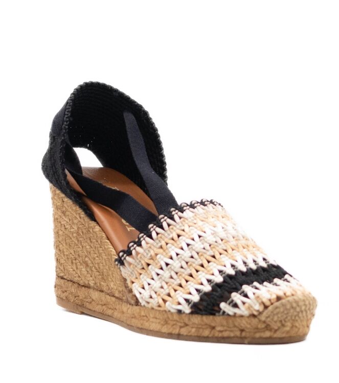 Kanna Dames Sandalen Sleehak in Zwart online kopen 