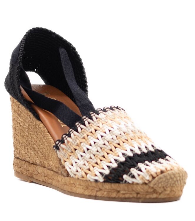 Kanna Dames Sandalen Sleehak in Zwart online kopen 