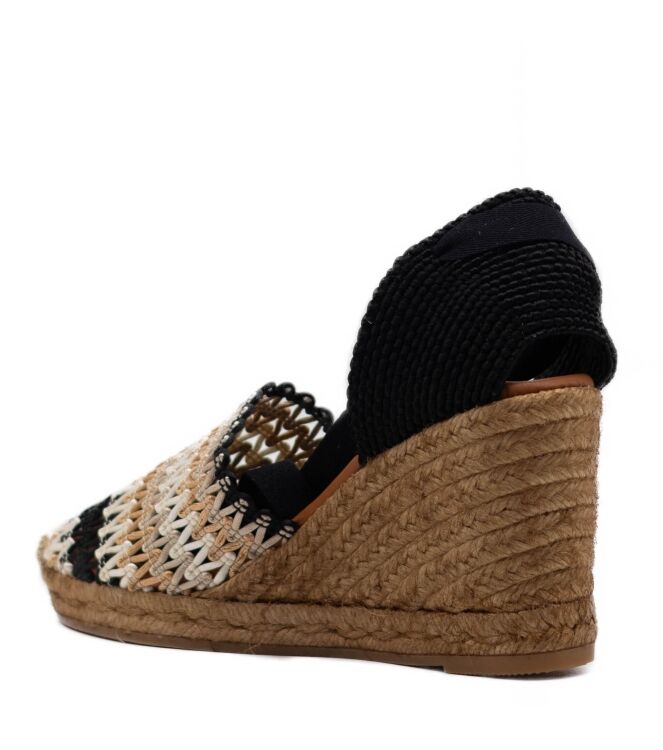 Kanna Dames Sandalen Sleehak in Zwart online kopen 