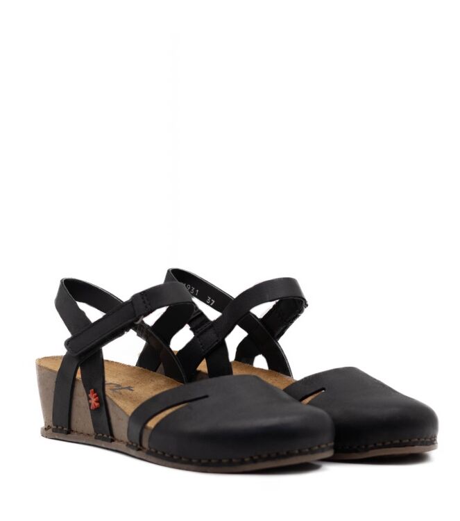 The Art Company Dames Sandalen Sleehak in Zwart online kopen 