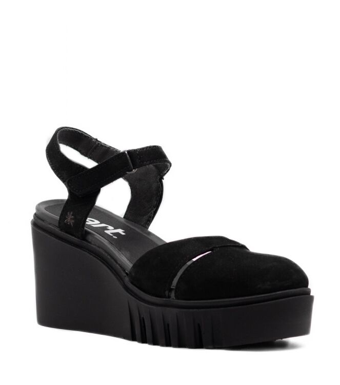 The Art Company Dames Sandalen Sleehak in Zwart online kopen 