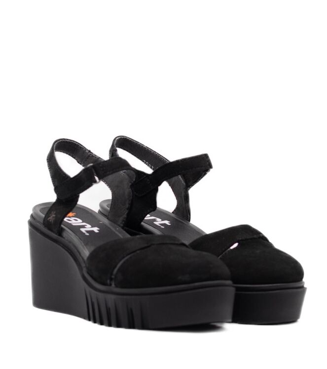 The Art Company Dames Sandalen Sleehak in Zwart online kopen 