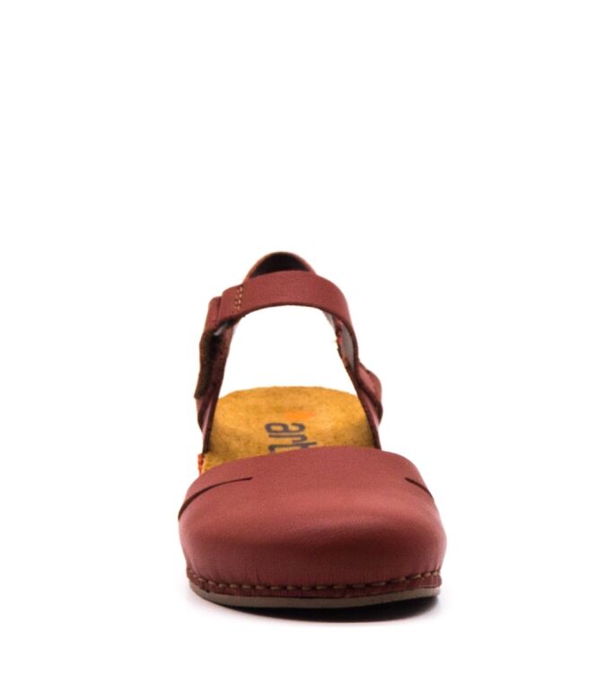 Art Wedge Sandals Red for Women 