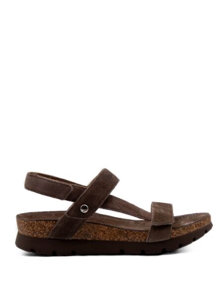 Panama jack Dames sandalen sleehak grijs