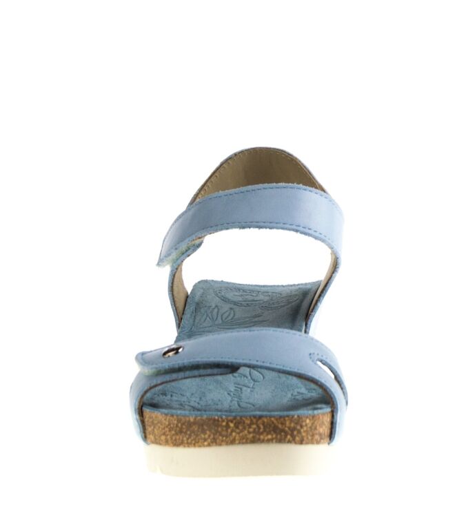 Panama jack Dames Sleehak Sandalen in Blauw online kopen
