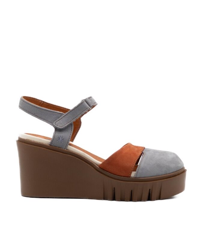 The Art Company Dames Sandalen Sleehak in Denim Blauw online kopen 