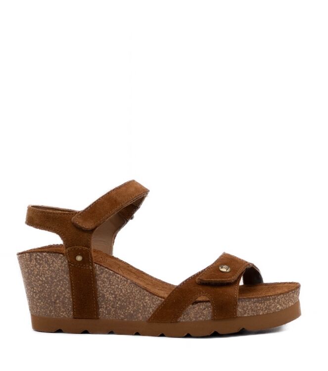 panama jack  Dames Sandalen Sleehakken Bruin 