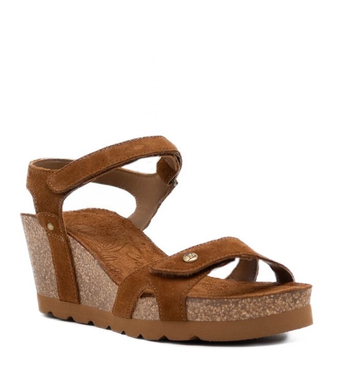 panama jack  Dames Sandalen Sleehakken Bruin 