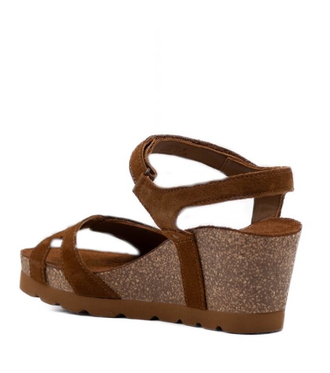 panama jack  Dames Sandalen Sleehakken Bruin 