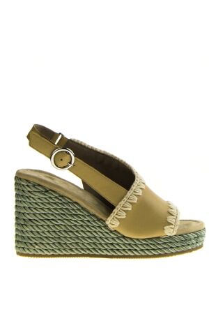 Mou dames sleehakken naturel