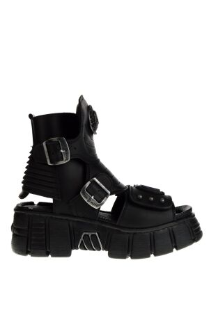 new rock New Rock Sandals Black for Women 