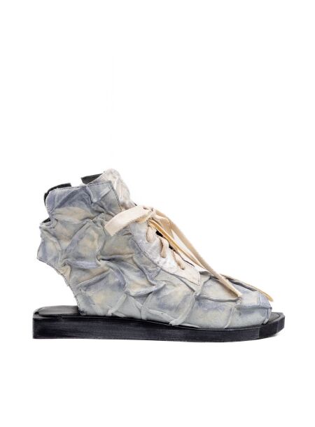 Papucei Dames sandalen wit combi