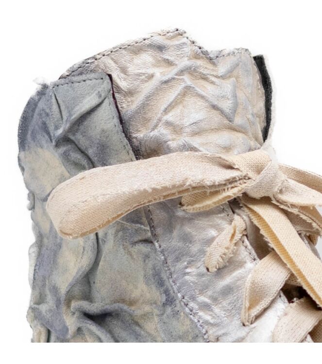 Papucei Dames Sandaal in Wit Combi met rits online kopen