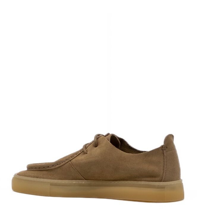 Copenhagen Studios Copenhagen Studios dames veterschoen naturel Sand Suede Copenhagen Studios Veterschoenen in Naturel online kopen.