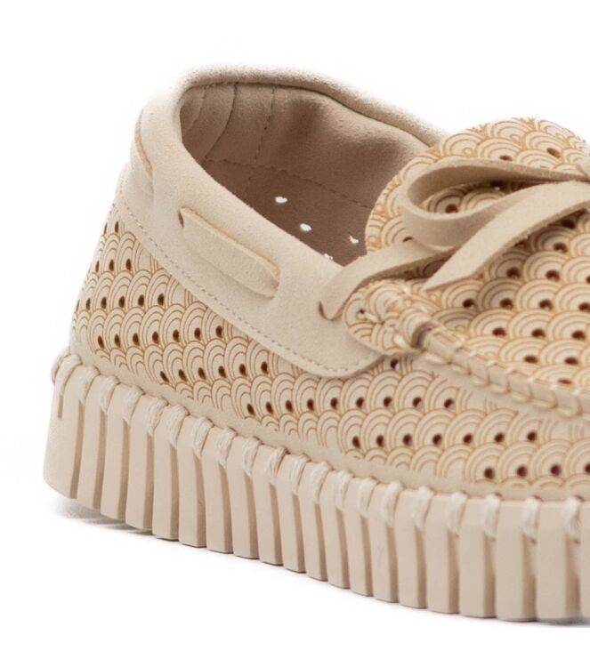 Ilse Jacobsen Dames Lage Veterschoenen in Zand online kopen