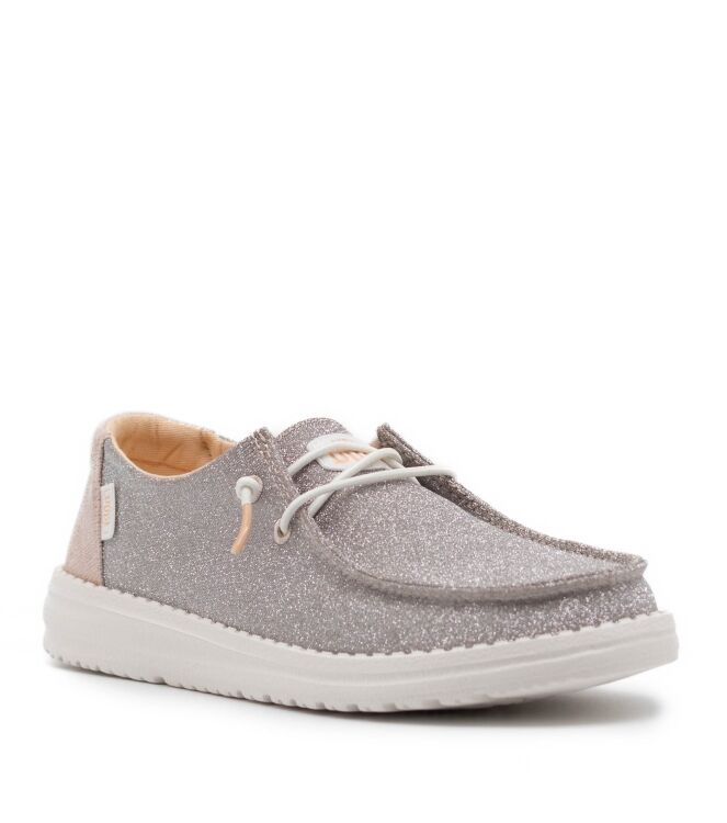 HeyDude  Dames Veterschoen Rubberzool Gou 