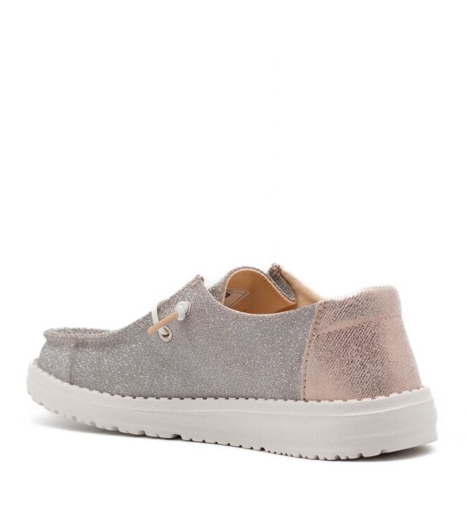 HeyDude  Dames Veterschoen Rubberzool Gou 