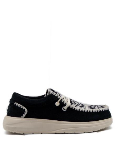 Heydude Dames veterschoenen zwart