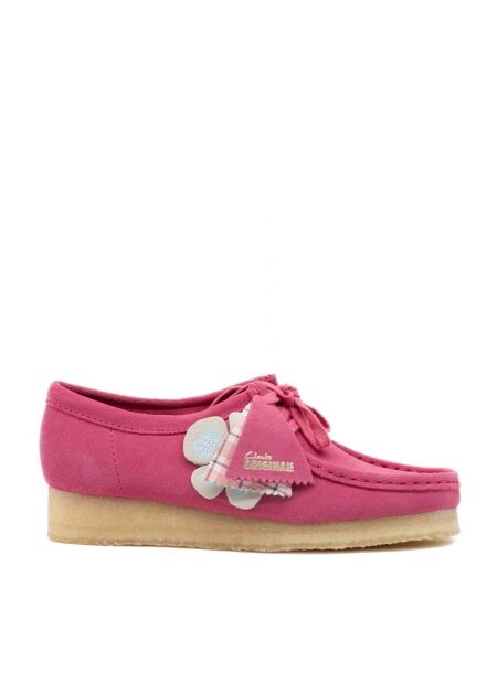 Clarks originals Dames veterschoen rubberzool roz