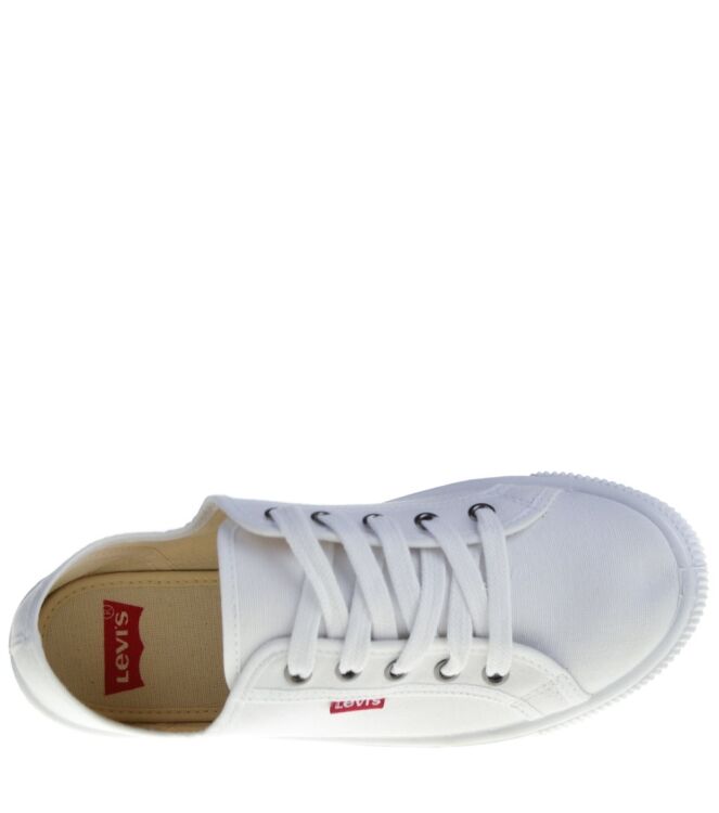 levi s Levis Shoe Laces White for Woman Mailbu Beach White
