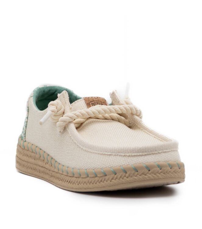 HeyDude  Dames Veterschoen Rubberzool Wi 