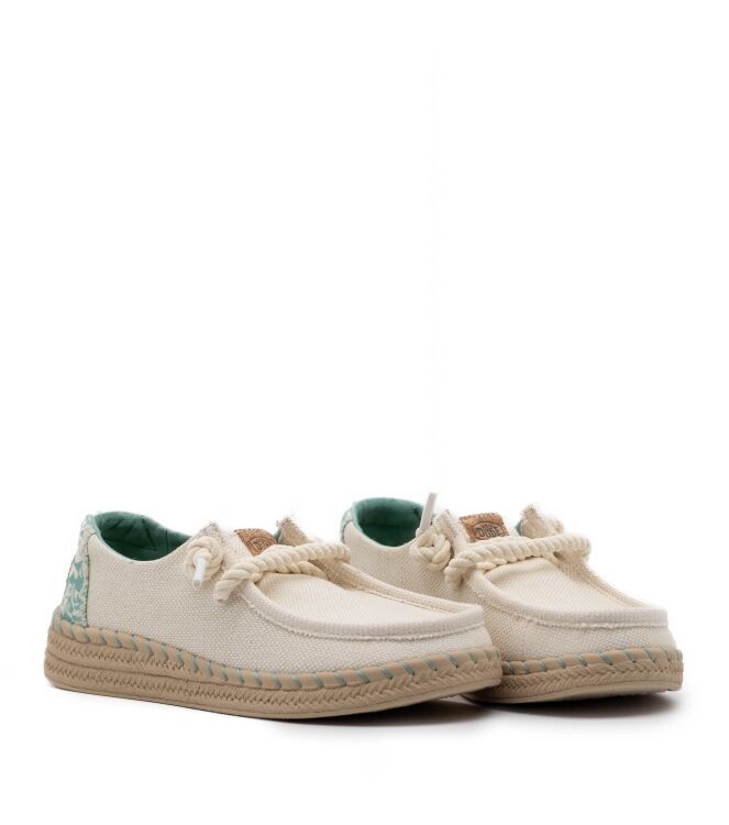 HeyDude  Dames Veterschoen Rubberzool Wi 