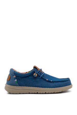 Koala Bay dames veterschoenen blauw