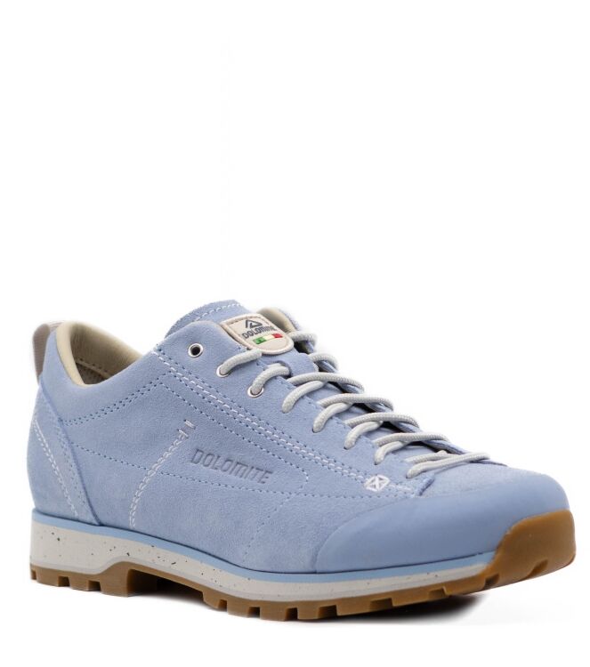 dolomite  Dames Veterschoenen Blauw Suede 