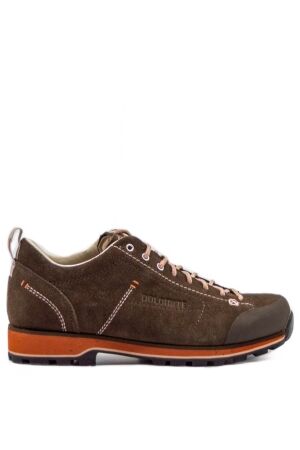 dolomite dames veterschoenen bruin suede